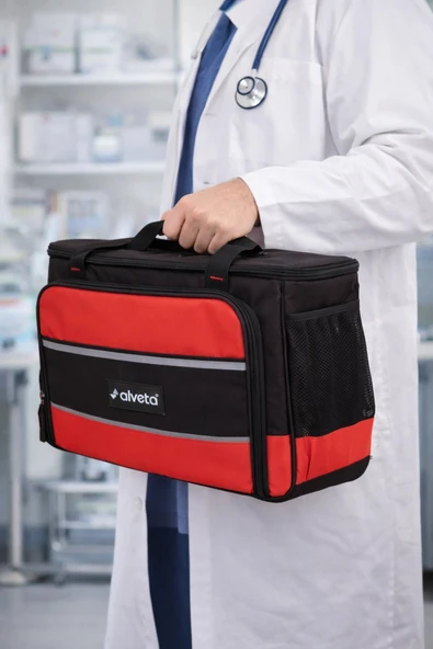 Alveta Veteriner Klinik Acil Müdahale ve Medikal Malzeme Taşıma Ekipman Çantası(BOŞ ÇANTA) ürün görseli 1