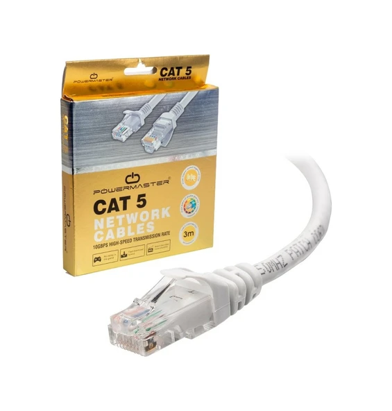 Powermaster 3 Metre Cat5 Kablo ürün görseli 1