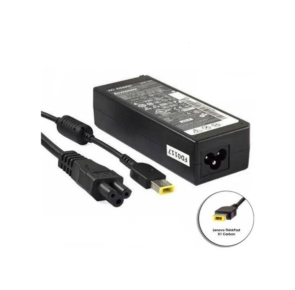 Lenovo Uyumlu Ibm 20V 4.5A Usb Kare Uç Notebook Adaptör Şarj Aleti N11.68905 ürün görseli 1
