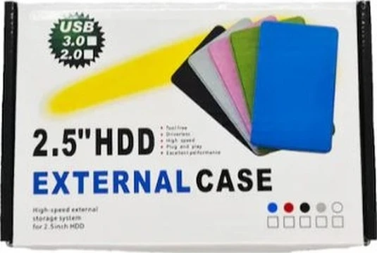 Hdd Kutu Harddisk Kutu Usb 2.5 İnc ürün görseli 1