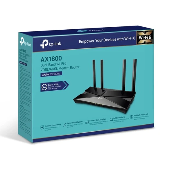 Tp-Link Archer VX1800V Modem Router - Resim 3