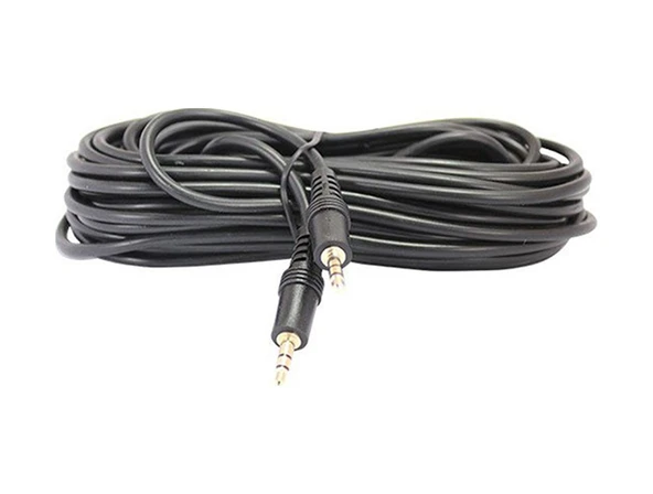 Powermaster 3.5 Mm Erkek-Erkek 10 Metre Stereo Aux Kablo ürün görseli 1