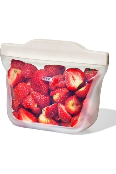 Oxo Gg Silikon Yeniden Kullanılabilir Çanta Saklama Torbası 335 ml ürün görseli 1