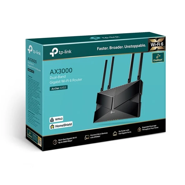Tp-Link Archer AX53 Çift Bant Router ürün görseli 1