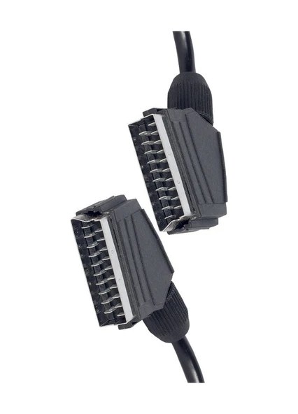 Scart Scart Kablo Standart 1.2 Metre 7 Mm Poşetli Elektromer 4741 ürün görseli 1