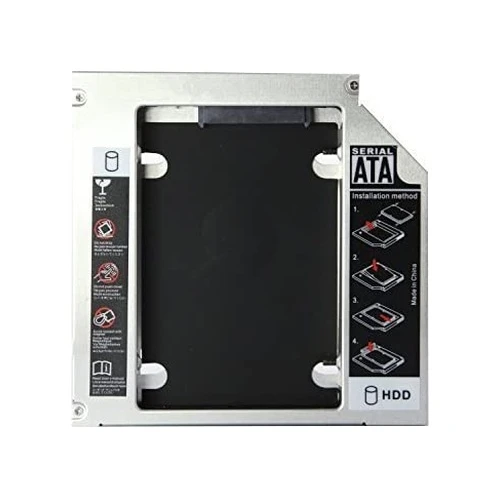 12.7Mm Hdd Caddy Dvd Ssd Kutu Sata 2. Harddisk - Resim 4