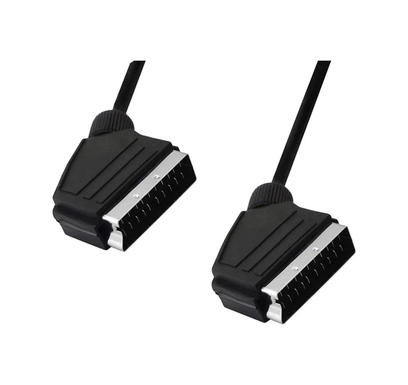 Poşetli 1.2 Metre 7mm Scart Scart Kablo 5042 ürün görseli 1
