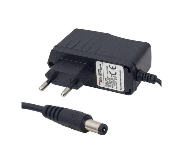 12 Volt 1 Amper Adaptör 12 Volt 1 Amper 5.5Mm 2.5Mm Adaptör N11.16 ürün görseli 1