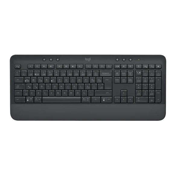 Logitech K650 Signature Bluetooth Klavye Grafit ürün görseli 1