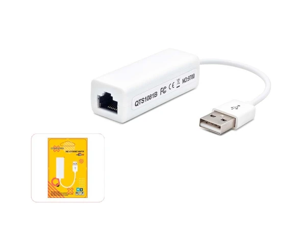 Usb To Ethernet Kartı Kablolu Ethernet Çevirici Dönüştür ürün görseli 1