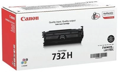 CANON CRG-732 H SİYAH ORJİNAL TONER YÜKSEK KAPASİTE ürün görseli 1