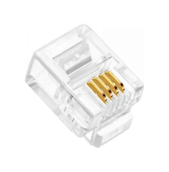 Telefon Soketi Rj11 6p/4c 100lük Paket 4533 ürün görseli 1