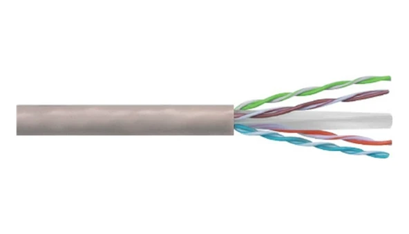 Cat6 Kablo 30 Metre Gri Jaksız - Resim 2