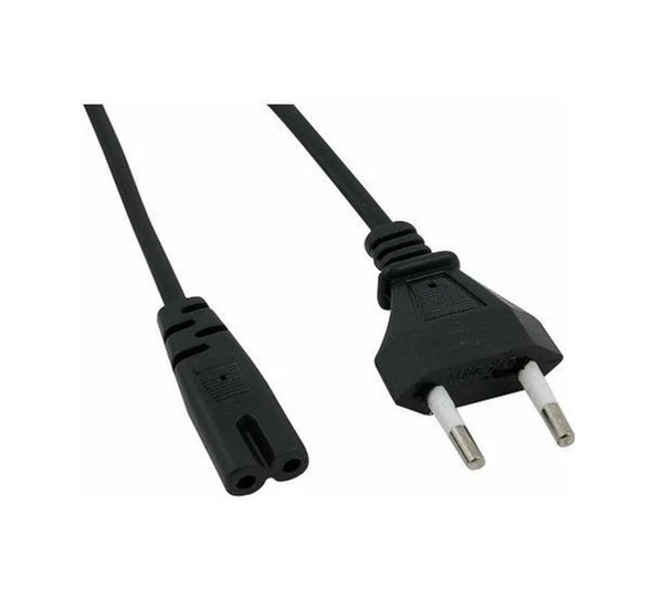 Ac Power Güç Laptop  Kablosu 220 Volt Priz Fiş Tv Teyp Elektrik ürün görseli 1