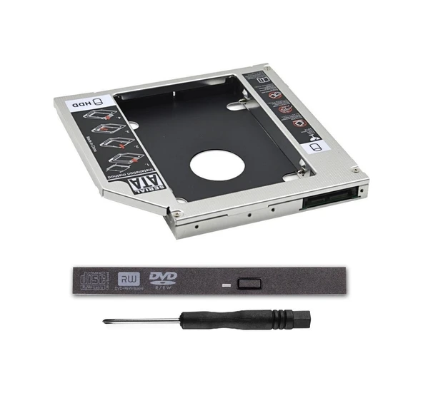 Notebook HDD-SSD Kızak 9.5 mm Sata Harddisc Kutu ürün görseli 1