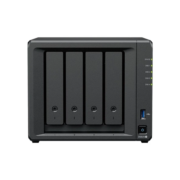 Synology DS925PLUS 4GB (4x3.5''/2.5'') Tower NAS ürün görseli 1