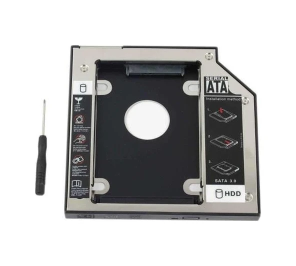 Blueforce Bl-hdd12 12.7mm Hdd Kızak Kutu Laptop Ssd Notebook Takma ürün görseli 1