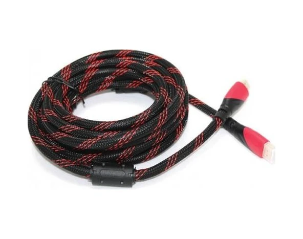 HDMI Kablosu 5 Metre Örgülü HDTV ürün görseli 1