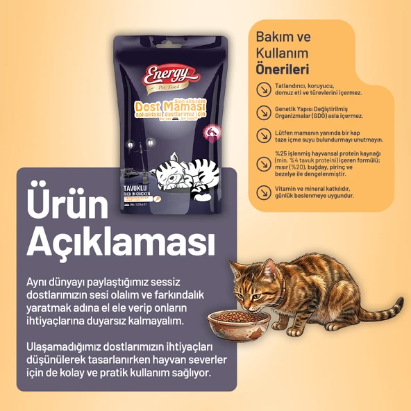 Dost Kedi Maması - 20 Adet - Resim 2