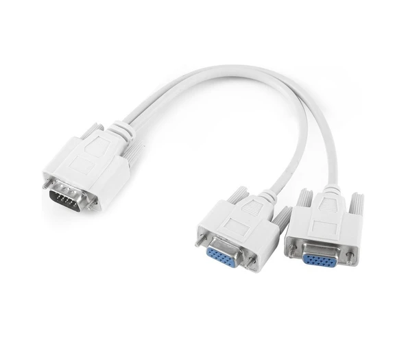 Vga To 2 Vga Çoğaltici Çoklayici Y  Kablo ürün görseli 1