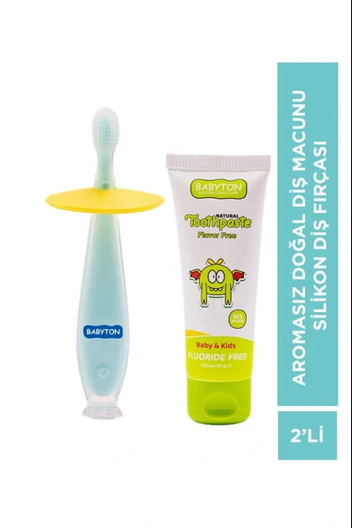 SET Aromasız Diş Macunu - Silikon Diş Fırçası ürün görseli 1