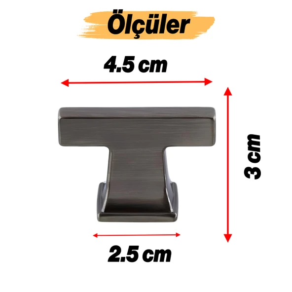 Düğme Tek Vidalı Antik Nikel Kulp Çekmece Kulbu Metal Kulplar Mutfak Mobilya Dolabı Dolap Kulp ürün görseli 1