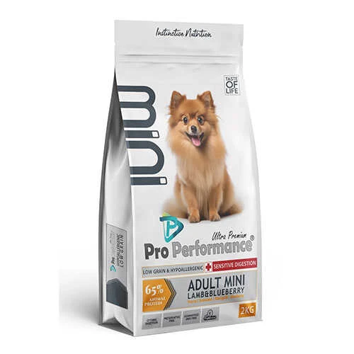 Pro Performance Kuzulu ve Yaban Mersinli Küçük Irk Yetişkin Köpek Maması 2 Kg ürün görseli 1