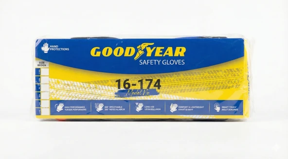 Goodyear 16-174 İş Eldiveni (12 ÇİFT) 1 Paket - Resim 2