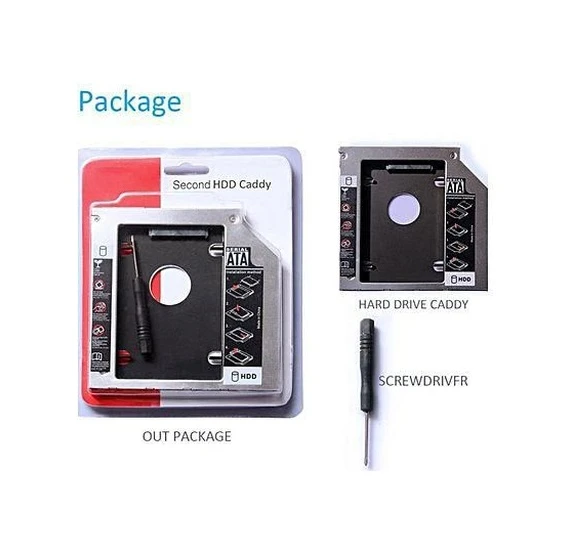 9.5Mm Slim Kızak Caddy Hdd Ssd Yuvası - Resim 2