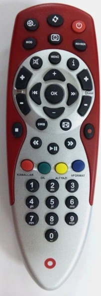 Digitürk Kumanda Kırmızı Digiturk Kumanda ürün görseli 1