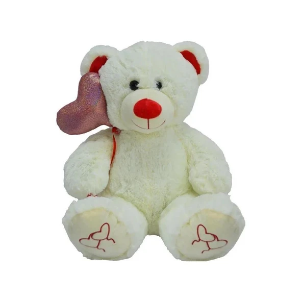 PL62486 30 CM KALPLİ BALONLU AYI - Resim 2