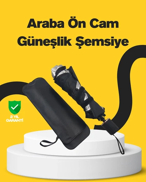 Pratik Ön Cam Güneşliği – Geniş Kapsama Alanı, Kolay Saklama P201070S677 ürün görseli 1
