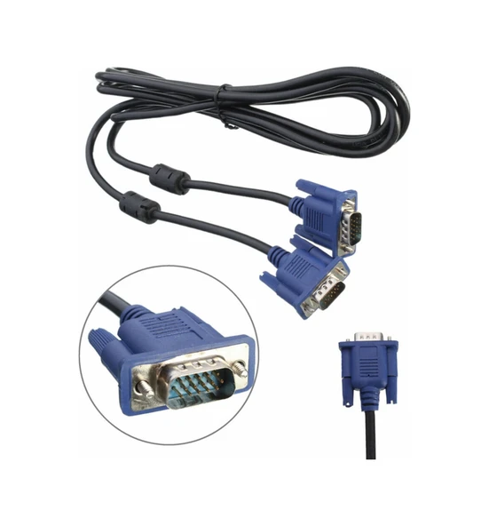 1.5 Mt Vga Monitör Kablosu ürün görseli 1