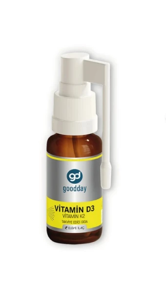 Goodday Vitamin D3K2 Sprey 20 ml ürün görseli 1