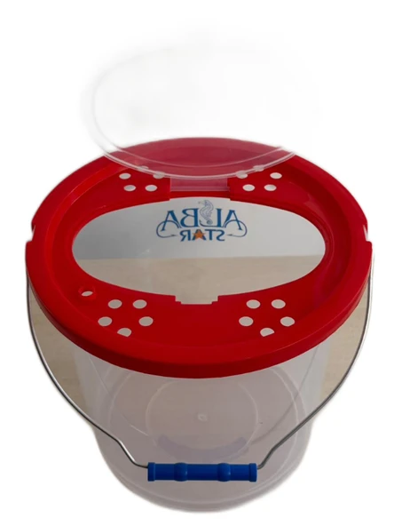 Şeffaf Kova 10Lt Albastar - Resim 3