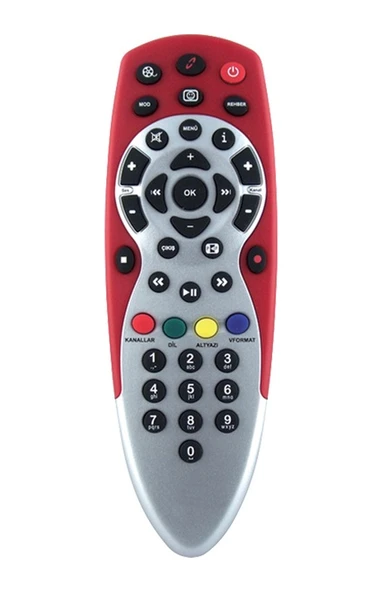 Fully Dıgıturk Dt-8003 Hd Plus Kırmızı Uydu Kumandası ürün görseli 1