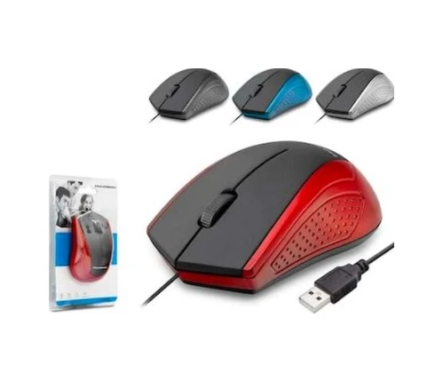 Hadron HD5692 Kablolu Optik Mouse Mavi - Siyah ürün görseli 1