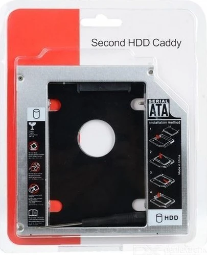 9.5Mm Slim Kızak Caddy Hdd Ssd Yuvası ürün görseli 1