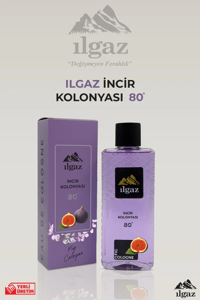 İncir Kolonyası 400 ml 80 Derece, Meyvemsi & Zarif Koku Elegance Series ürün görseli 1