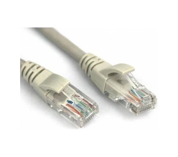 50 Metre Patch Kablo Cat6 Utp Network Kablosu Gri ürün görseli 1