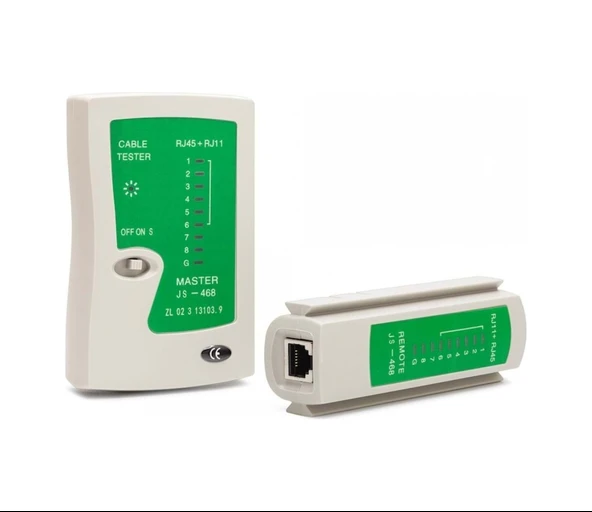 Hadron Hr251 Kablo Test Cihazı Rj45 Rj11 Rj12 Network Tester ürün görseli 1
