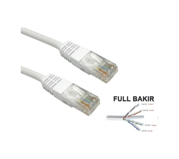 Cat6 Kablo 5 Metre Data/Internet/Modem/Ethernet Kablosu ürün görseli 1