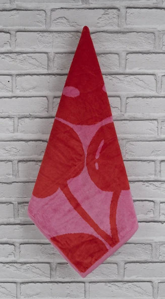 Pamuklu Kadife Desenli 50x110 cm Tekli Modern Havlu Baveno ürün görseli 1