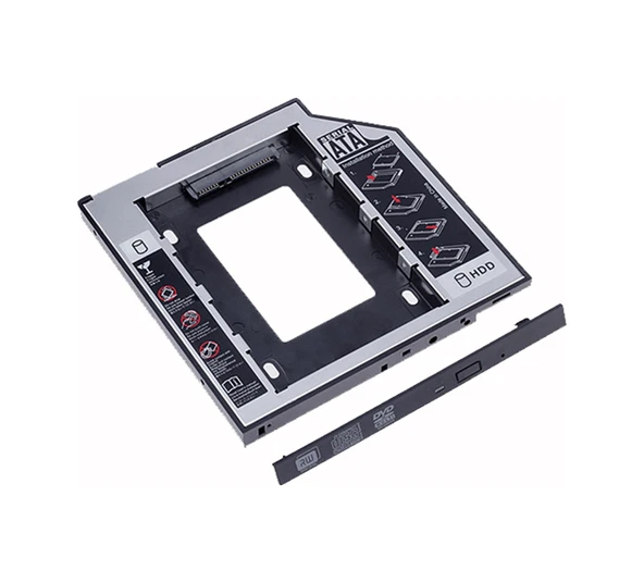 9.5Mm Caddy Ssd Sata Harddisk Kutu Notebook Hdd Kızak - Resim 2