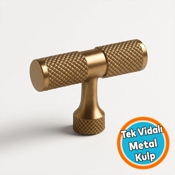 Metal Kulp Düğme Bronz Renk Mobilya Çekmece Mutfak Dolabı Dolap Modern Kapak Kulpları ürün görseli 1