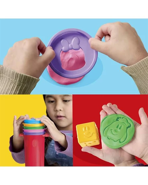 Play Doh Junior Mickey Mouse Happy Oyun Hamuru Seti G2322 - Resim 4