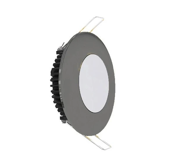 Saray Yaylı Gömme Led Spot Antrasit 92mm  24v ürün görseli 1