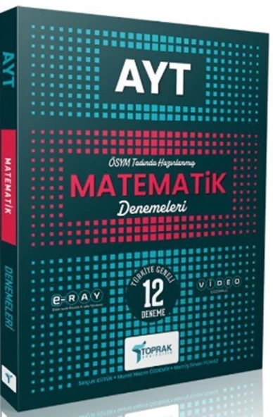 AYT Matematik Deneme Toprak Yayıncılık ürün görseli 1