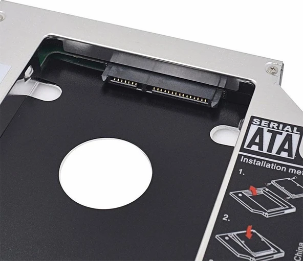 Hdd Caddy 12.7Mm 2.5" Sata 2Nd Hdd Caddy - Resim 5