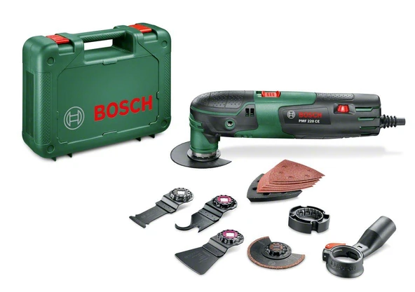 Bosch PMF 220 CE Çok Fonksiyonlu Zımpara Makinesi Seti - 0603102001 ürün görseli 1